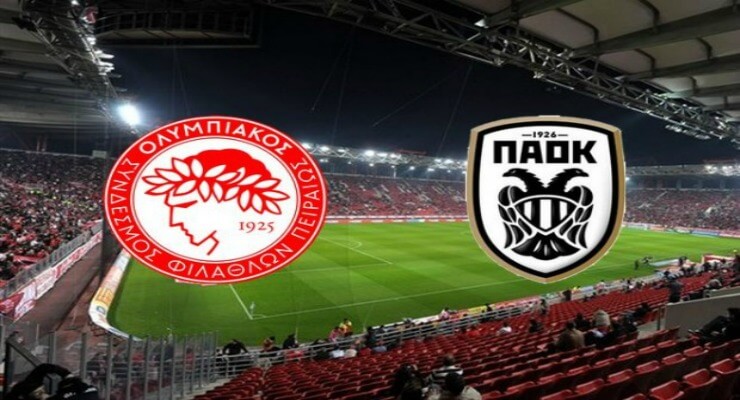 ΟΛΥΜΠΙΑΚΟΣ - ΠΑΟΚ Olympiakos - Paok live streaming